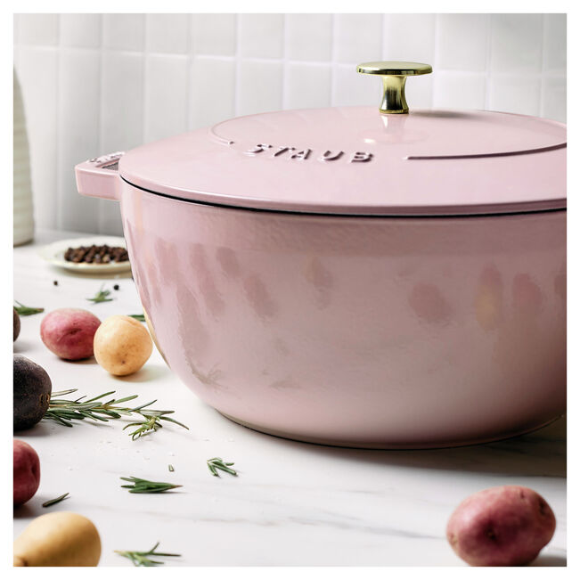 5.25 qt, Essential French Oven, Pink Peony
