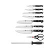 Pro, 16-pc, Knife block set, acacia, small 10