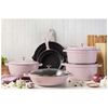 Cast Iron - Woks/ Perfect Pans, 12-inch, Perfect Pan, Pink Peony, small 8