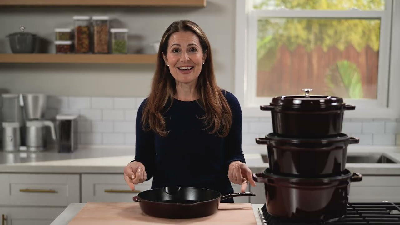 Video 2 for 7 qt, Round, Cocotte, Citron